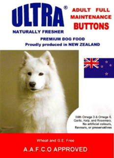 ADULT Full Maintenance Buttons - 5-kg
