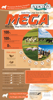 MEGA Kibble Addiction 20 kg